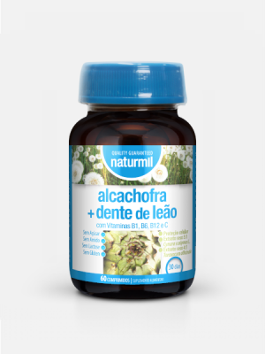 Alcachofra e Dente de Leao - 60 Comprimidos - Naturmil